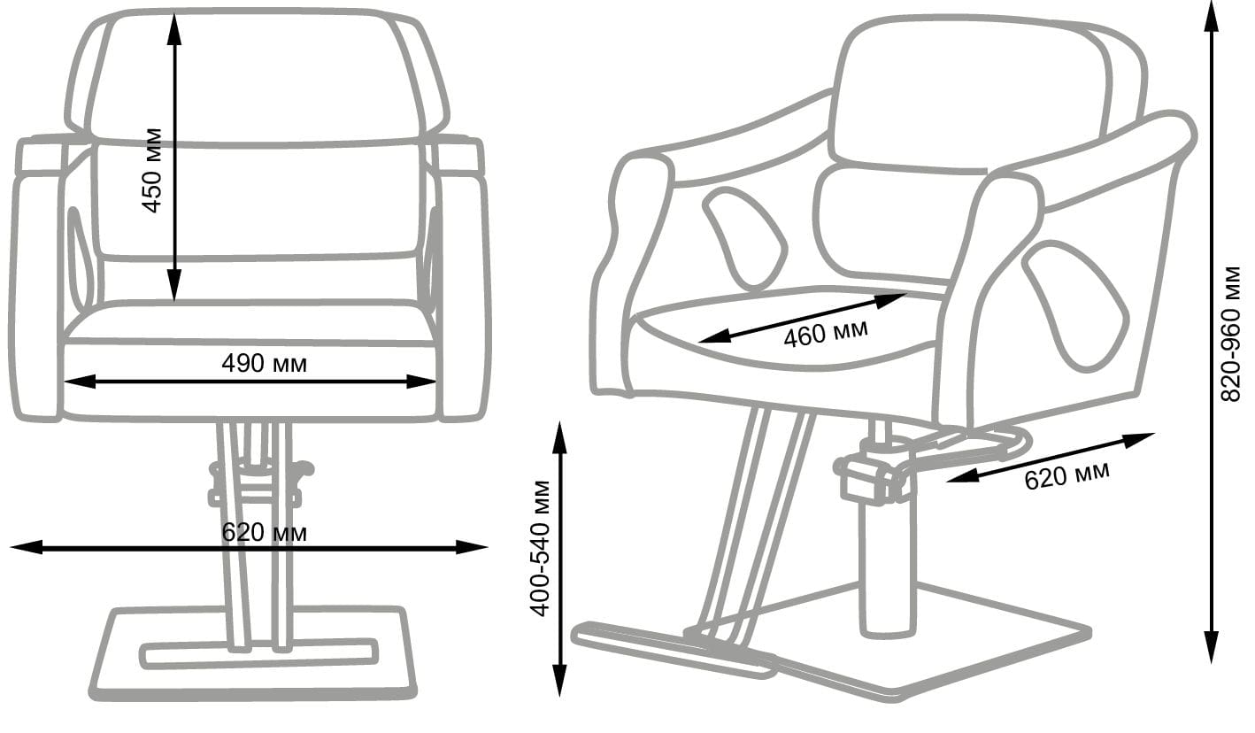Парикмахерское кресло МД-311