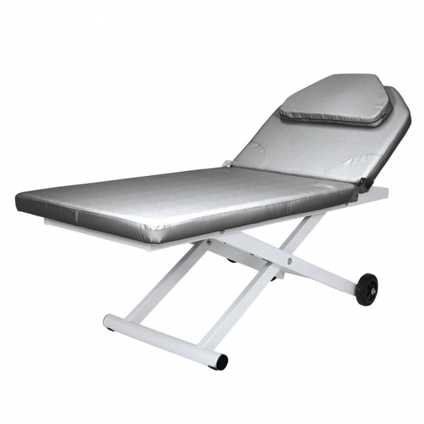 Косметологическая кушетка МД-3329 Серебро