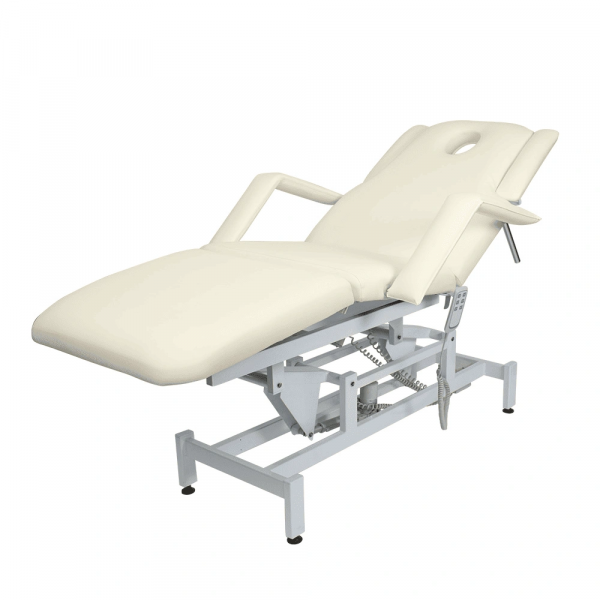 Косметологическая кушетка МД-849 (Элегия-3А) Слоновая кость, 3 мотора