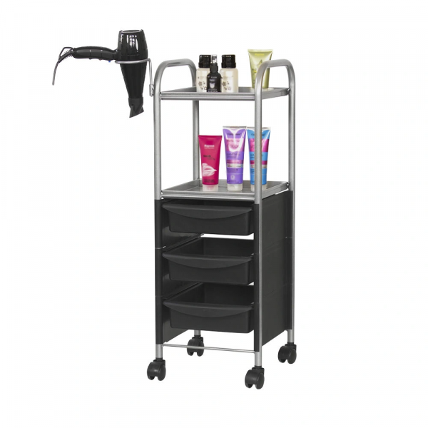 Тележка парикмахерская М-09, черный
