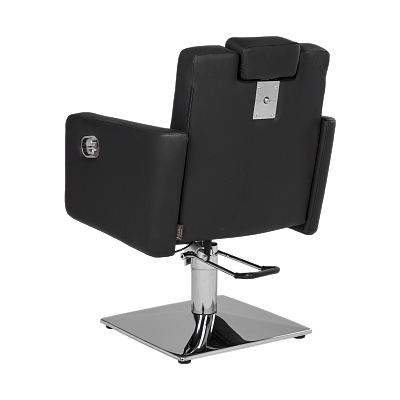 Парикмахерское кресло МД-166 гидравлика, регулировка спинки и подголовника: вид 20