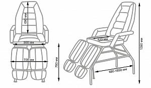 Педикюрное кресло сп люкс инструкция