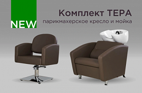 Новинка Комплект Тера (кресло+мойка)